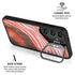 Orange Watercolor Geode Galaxy S26 Kickstand Case