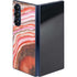 Orange Watercolor Geode Galaxy Z Fold6 Skin