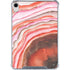 Orange Watercolor Geode iPad 11th Gen (2025) Clear Case