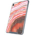 Orange Watercolor Geode iPad 11th Gen (2025) Clear Case