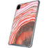 Orange Watercolor Geode iPad Cases