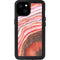Orange Watercolor Geode iPhone 15 Plus Waterproof Case