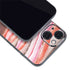 Orange Watercolor Geode iPhone 15 Skin