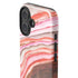 Orange Watercolor Geode iPhone 16 Impact Case