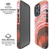Orange Watercolor Geode iPhone 16 Pro Max Magsafe Impact Case