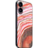 Orange Watercolor Geode iPhone 16 Skin