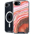 Orange Watercolor Geode iPhone 16e MagSafe Case