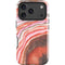 Orange Watercolor Geode iPhone 18 Pro Max Impact Case