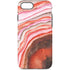 Orange Watercolor Geode iPhone Cases
