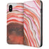 Orange Watercolor Geode iPhone 8 Folio Case