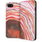 Orange Watercolor Geode iPhone SE (2nd & 3rd Gen) Folio Case