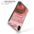 Orange Watercolor Geode iPhone X/XS Clear Case