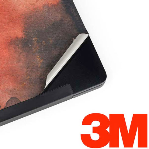 Orange Watercolor Geode Dell Latitude Skin
