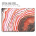 Orange Watercolor Geode MacBook Pro 14in (2021-24) Case plus Skin