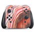 Orange Watercolor Geode Nintendo Skins