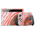 Orange Watercolor Geode Nintendo Skins