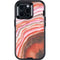 Orange Watercolor Geode Otterbox Defender iPhone Skin