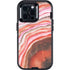 Orange Watercolor Geode Otterbox Defender iPhone Skin
