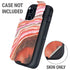 Orange Watercolor Geode Otterbox Defender iPhone Skin