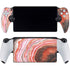 Orange Watercolor Geode PlayStation Portal Remote Player Skin