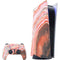 Orange Watercolor Geode PlayStation PS5 Skins
