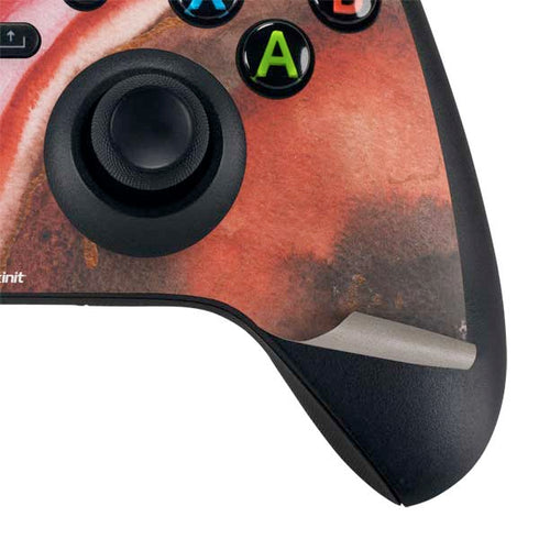 Orange Watercolor Geode XBox Series X Digital Edition Bundle Skin