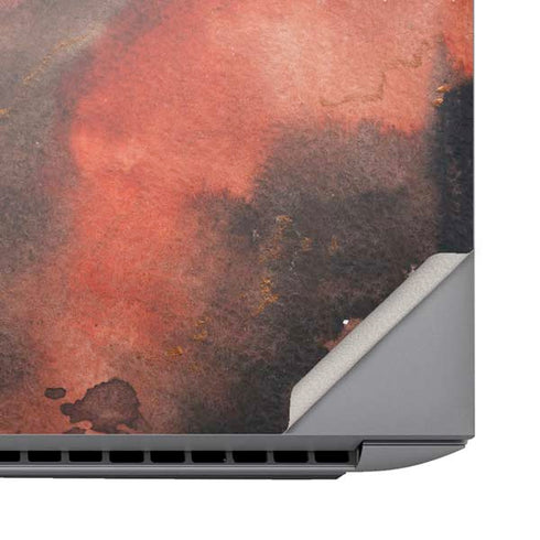 Orange Watercolor Geode HP ZBook Fury 16 G10 Skin
