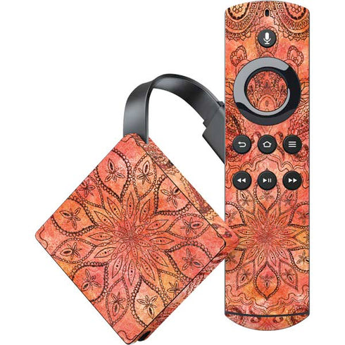 Orange Zen Amazon Fire TV Skin