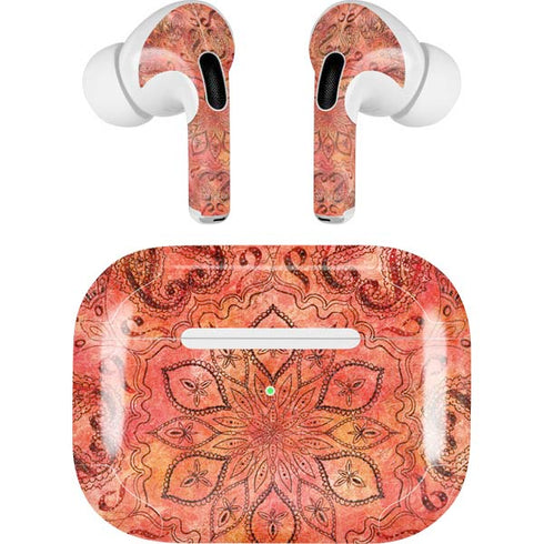 Orange Zen AirPods Skins