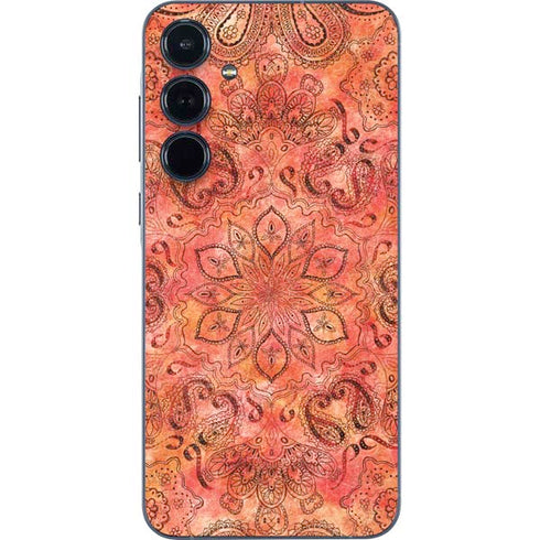 Orange Zen Galaxy A35 5G Skin