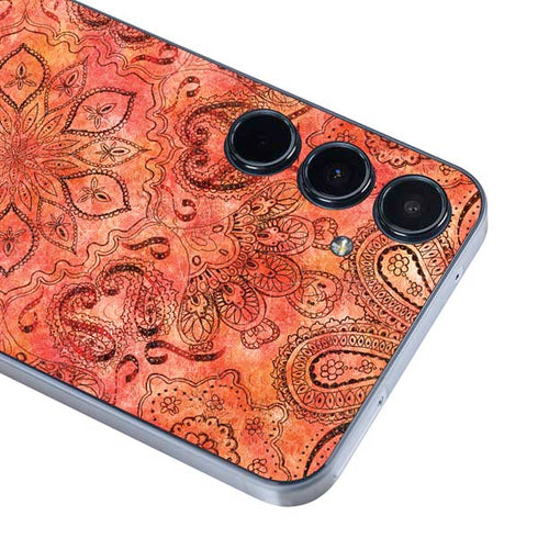 Orange Zen Galaxy A35 5G Skin