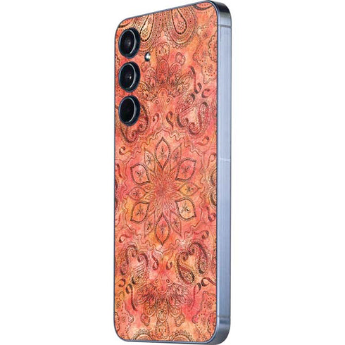 Orange Zen Galaxy A55 5G Skin