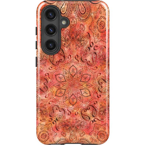 Orange Zen Galaxy S25 Impact Case