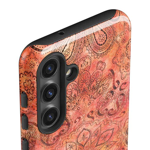 Orange Zen Galaxy S25 Impact Case