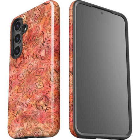 Orange Zen Galaxy S25 Impact Case