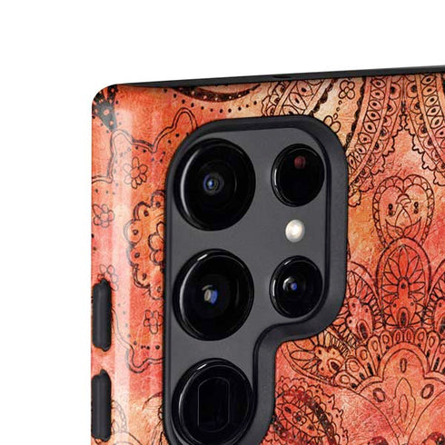 Orange Zen Galaxy S25 Ultra Impact Case