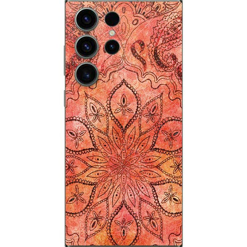Orange Zen Galaxy S24 Ultra Skin