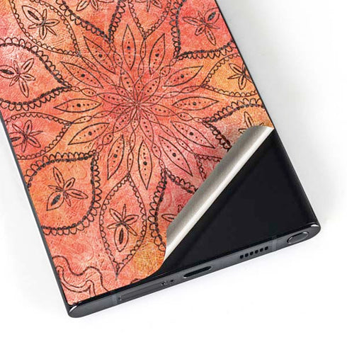 Orange Zen Galaxy S25 Ultra Skin