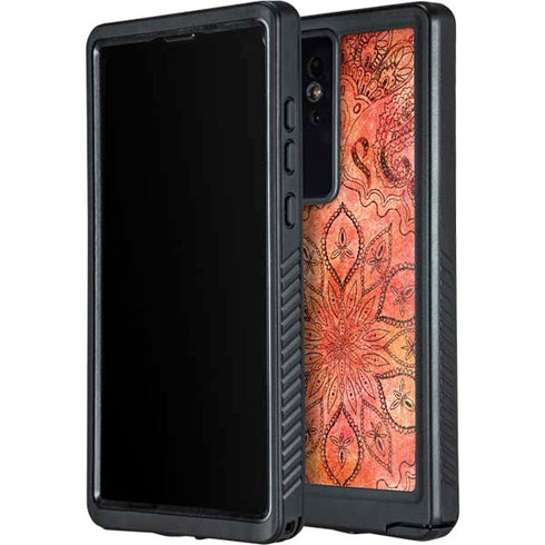 Orange Zen Galaxy S24 Ultra Waterproof Case