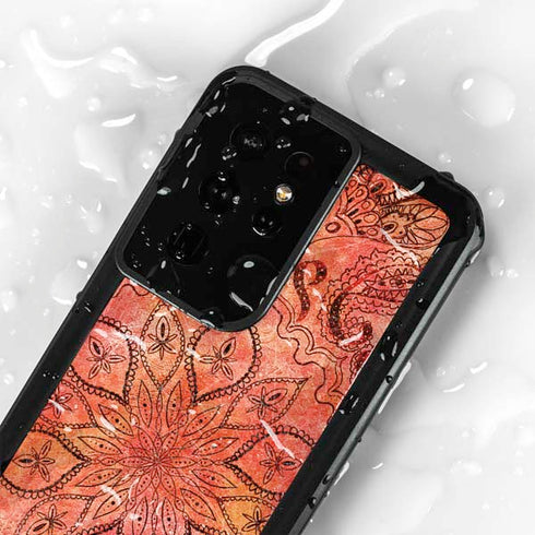 Orange Zen Galaxy S24 Ultra Waterproof Case
