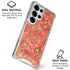 Orange Zen Galaxy S25 Ultra Clear Case