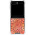 Orange Zen Galaxy Z Flip6 Clear Case