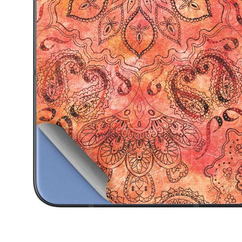 Orange Zen Galaxy Z Fold5 5G Skin