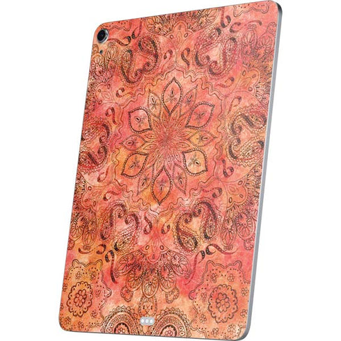 Orange Zen Apple iPad Air Skin