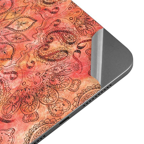 Orange Zen Apple iPad Mini Skin