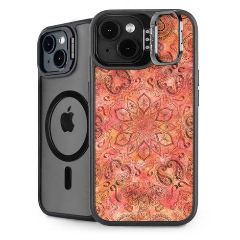 Orange Zen iPhone 14 Plus Kickstand Case