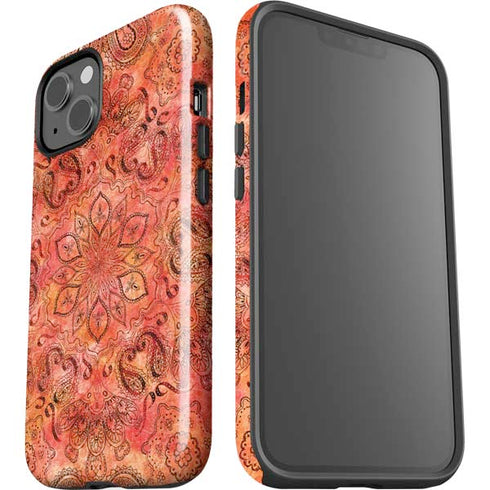 Orange Zen iPhone 15 Impact Case