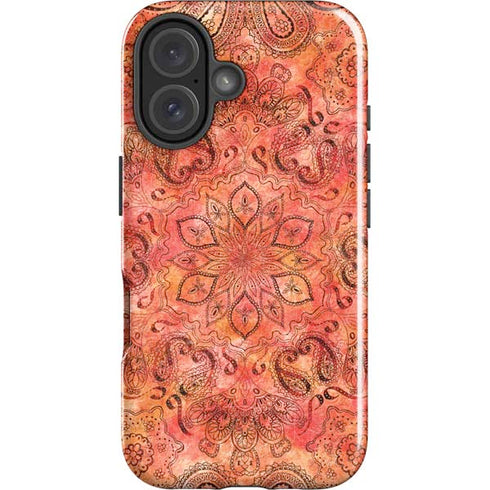 Orange Zen iPhone 16 Plus Impact Case