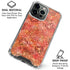 Orange Zen iPhone 16 Pro Max Clear Case