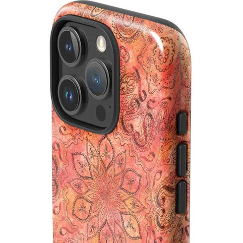 Orange Zen iPhone 16 Pro Max Impact Case